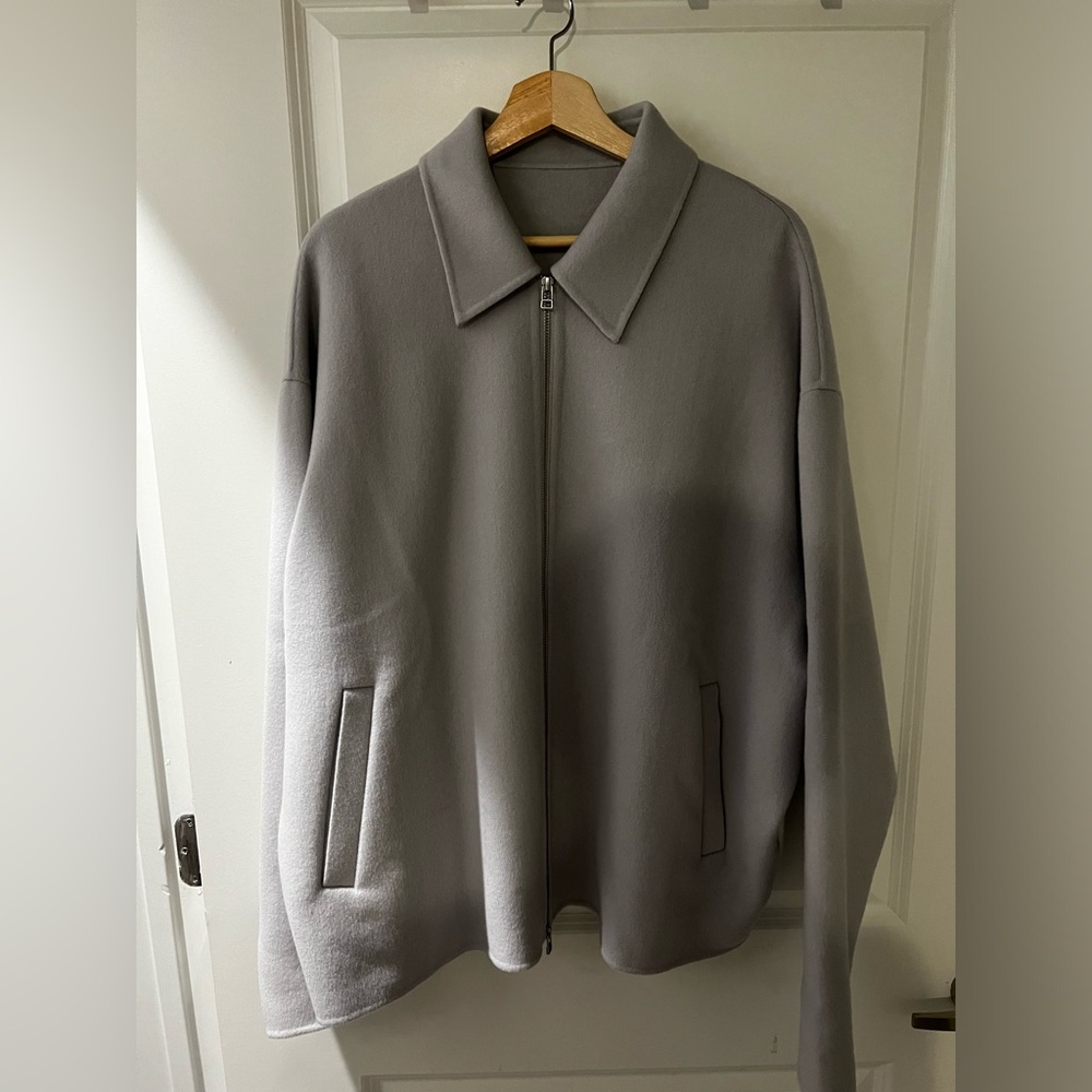 Vintage Gray Lightweight Jacket - image 1